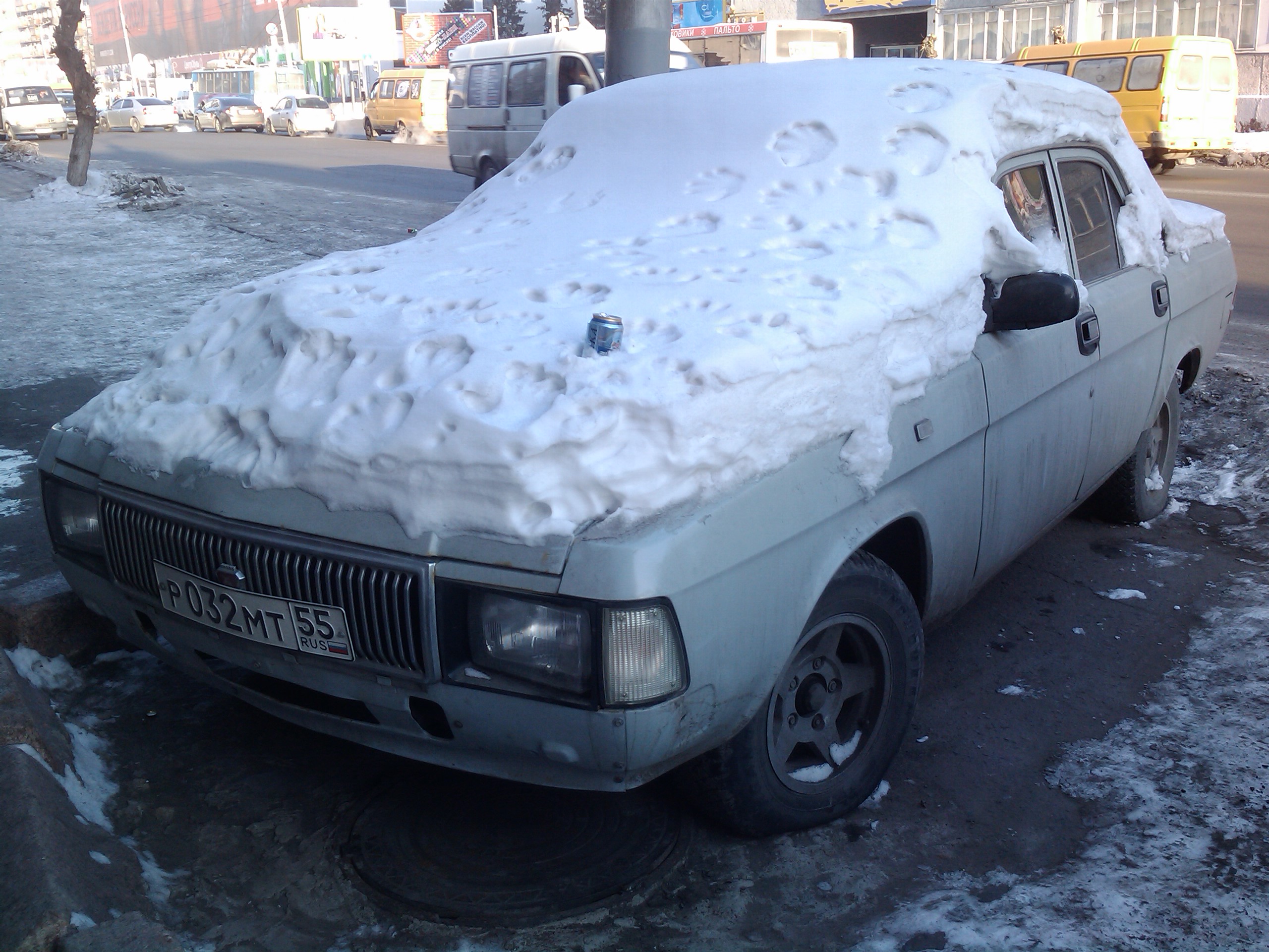 Авто Омск зима