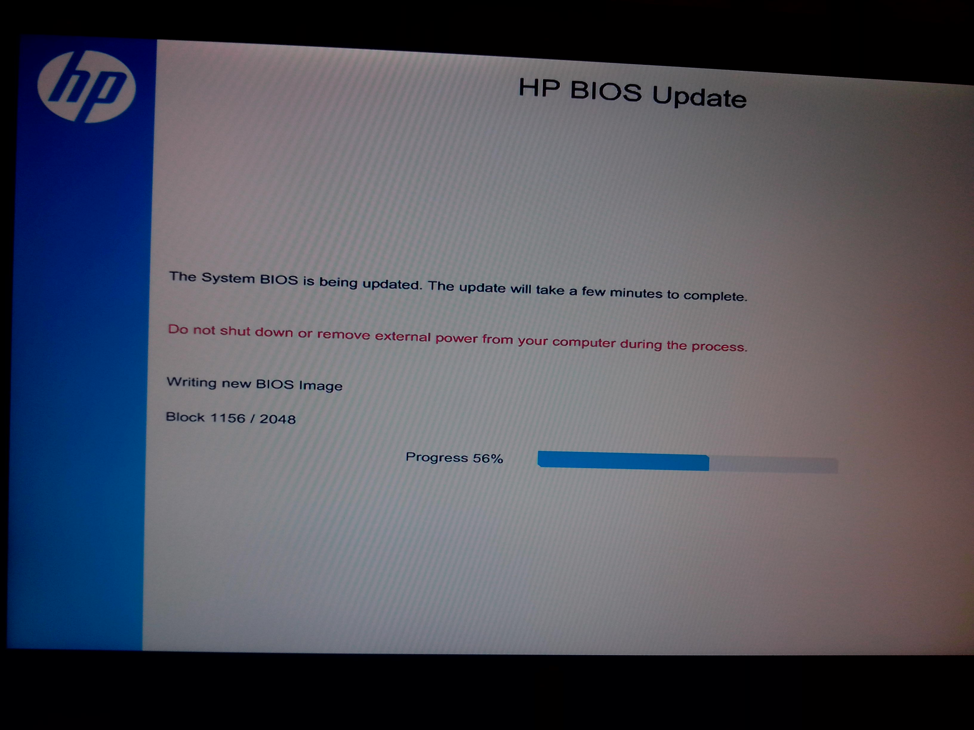 When is the update. BIOS update. The System BIOS is being updated. Writing New BIOS image. BIOS is Updating.