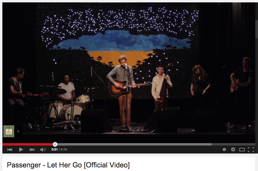 Passengers letting go. Passengers letting go