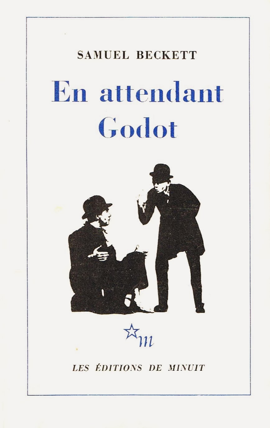 Les editions. Samuel Beckett en attendant Godot. Becket en attendant Godot книга. Книги для изучения Godot. Waiting for Godot book's Cover.