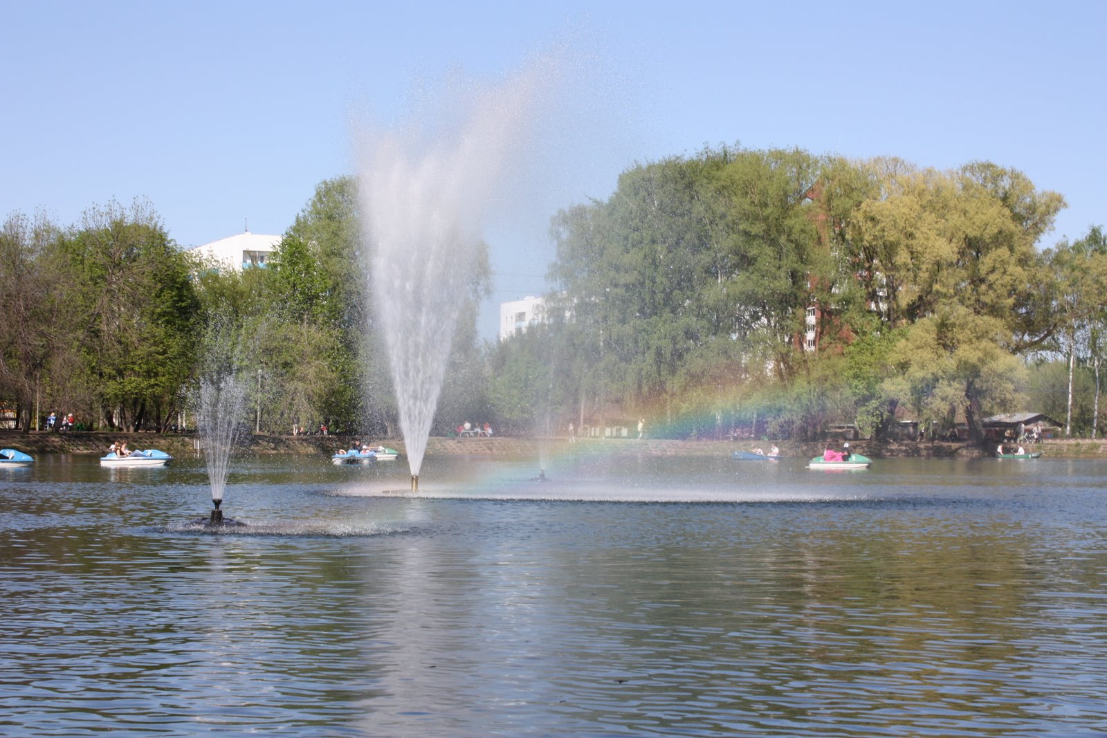 Парк Якутова Уфа фонтан