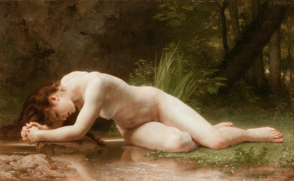 Schlanke frau nackt