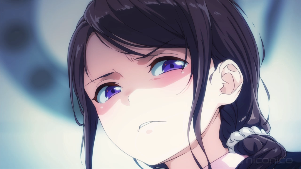 Anime face of disgust
