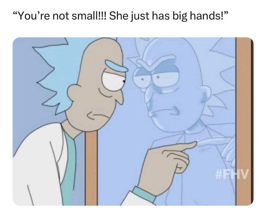 Is not small. Is not small